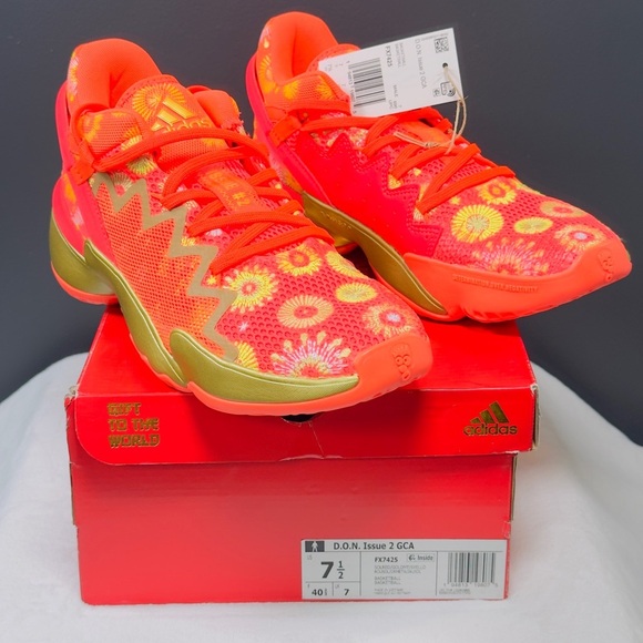 Adidas D.O.N. Issue #2 “Explosives” (OG Box) – Size 7.5M - Picture 1 of 13